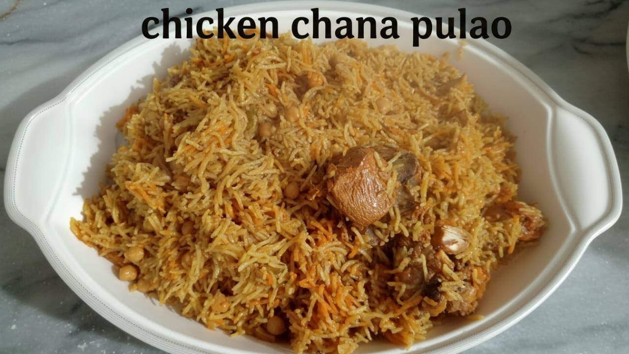 Chicken & Chana Pulao | Easy and Flavorful One-Pot Rice Recipe
