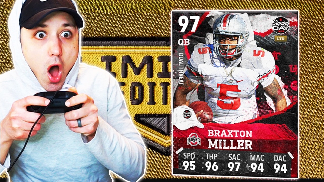 EA TROLLED ME! HUGE PACK OPENING FOR LTD BRAXTON MILLER!