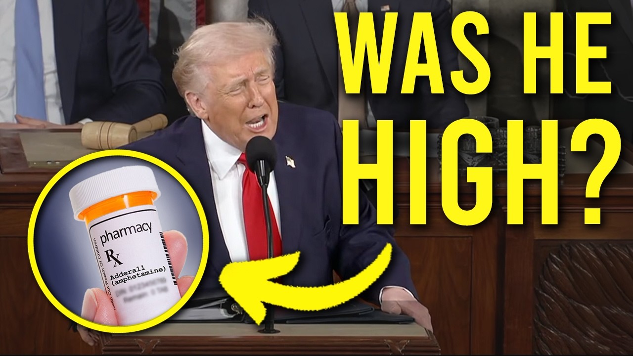 REAL DOCTOR analyzes Trump's WEIRD behavior at the SOTU (evidence of stimulant use)