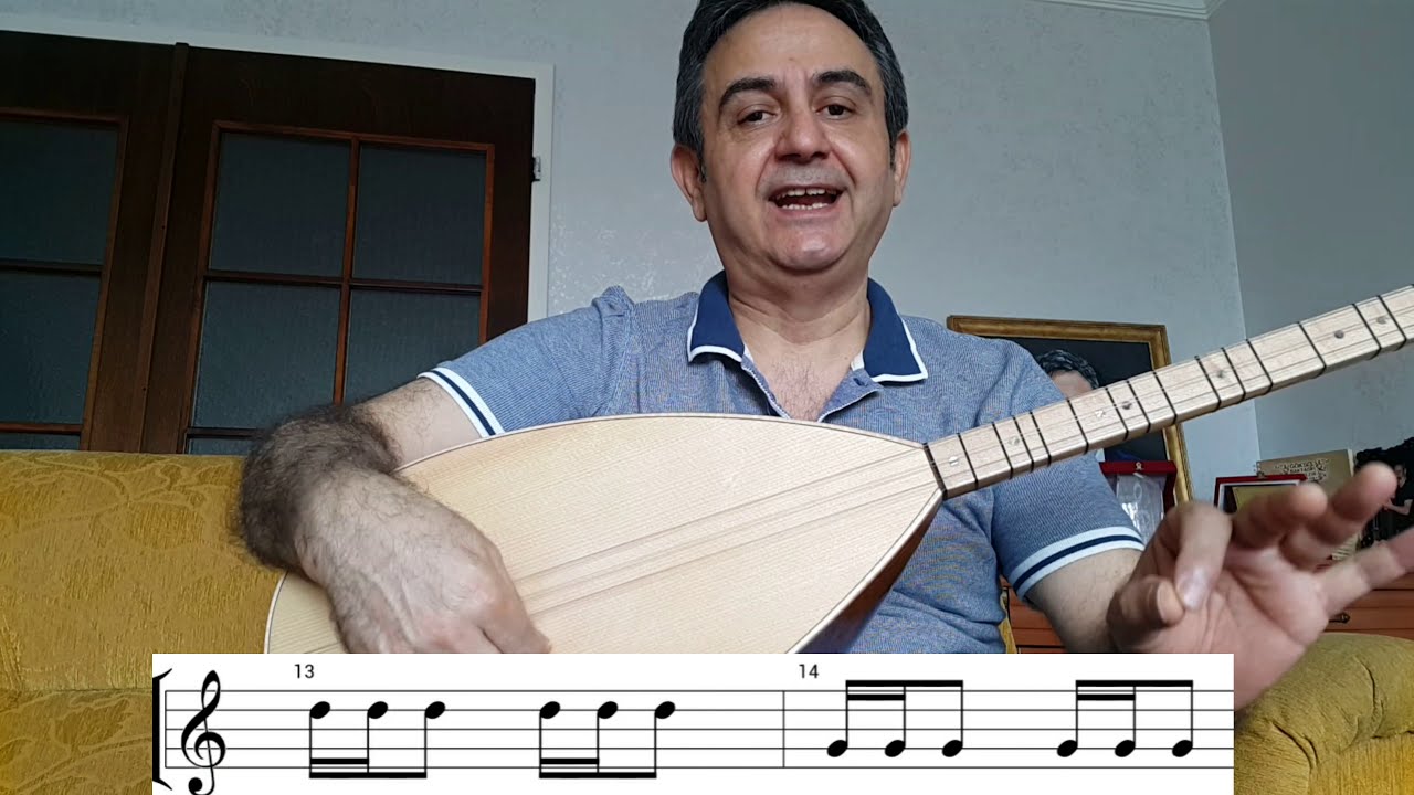 BAĞLAMA DERSİ 3. Ders Boş Tellerde Nota Kalıpları-2 | Oğuzhan BOLBOL ile BAĞLAMA ÖĞRENİYORUM