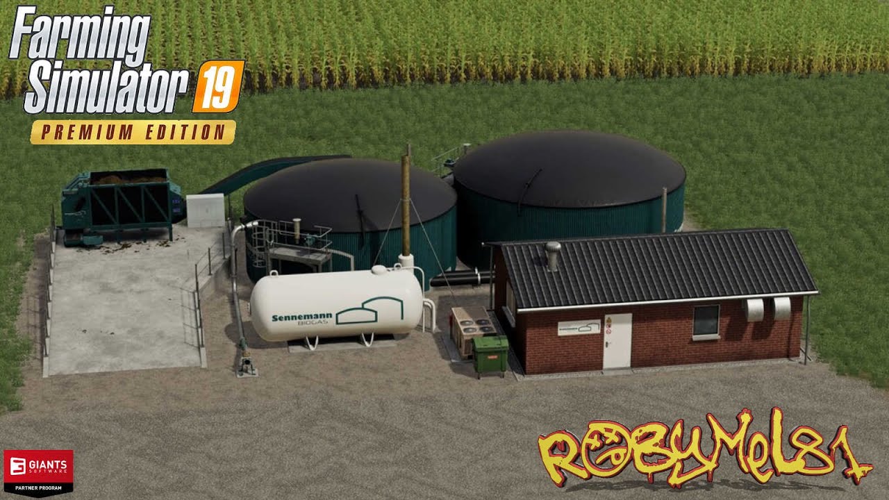 FARMING SIMULATOR 19 - ITA - Biogas Plant 450kW - TEST MOD (Console/Pc)