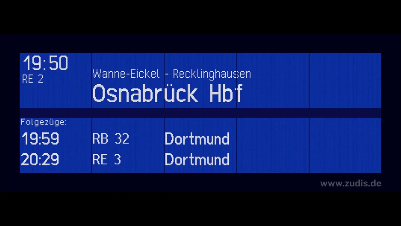 Bahnsteigansagen [Blechelse] Gelsenkirchen Hbf