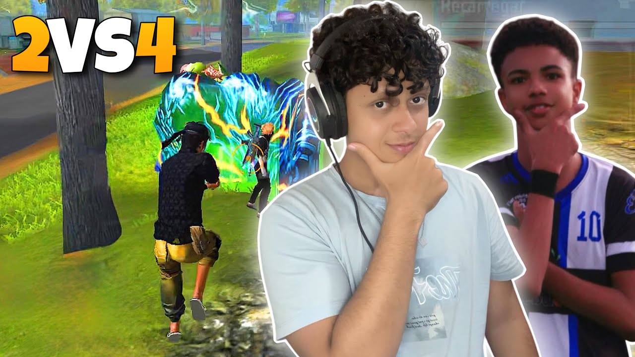 O MELHOR DUO VOLTOU PRA AMASSAR OS SQUAD NA RANK!! FREE FIRE MOBILE