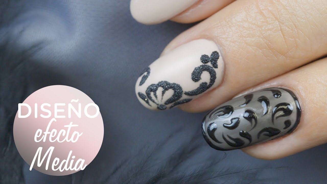 Uñas EFECTO MEDIA con esmalte permanente | Manicura24