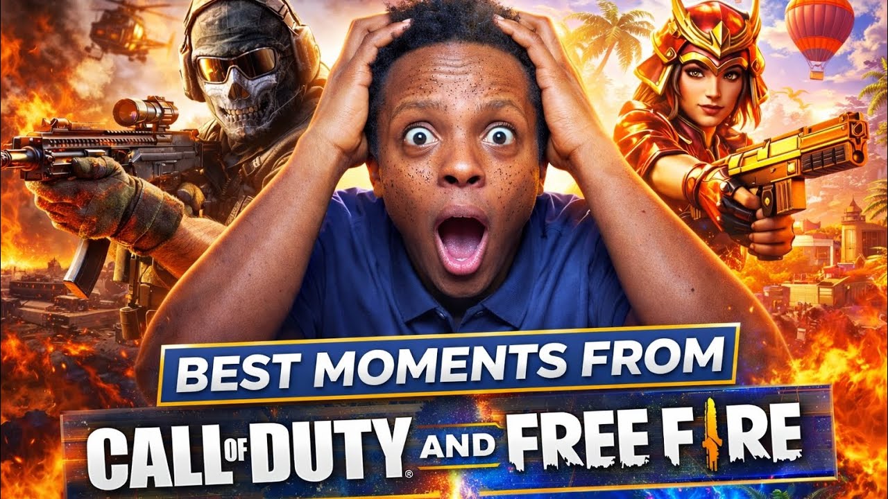 COD + FREE FIRE WENT CRAZY 🔥😱