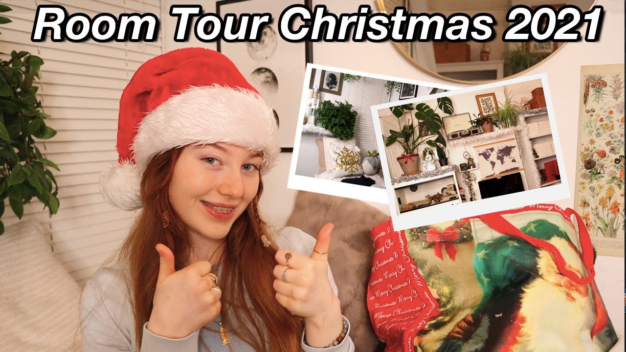 Organising and decorating my bedroom for Christmas * CHRISTMAS ROOM TOUR 2021 | Raylee