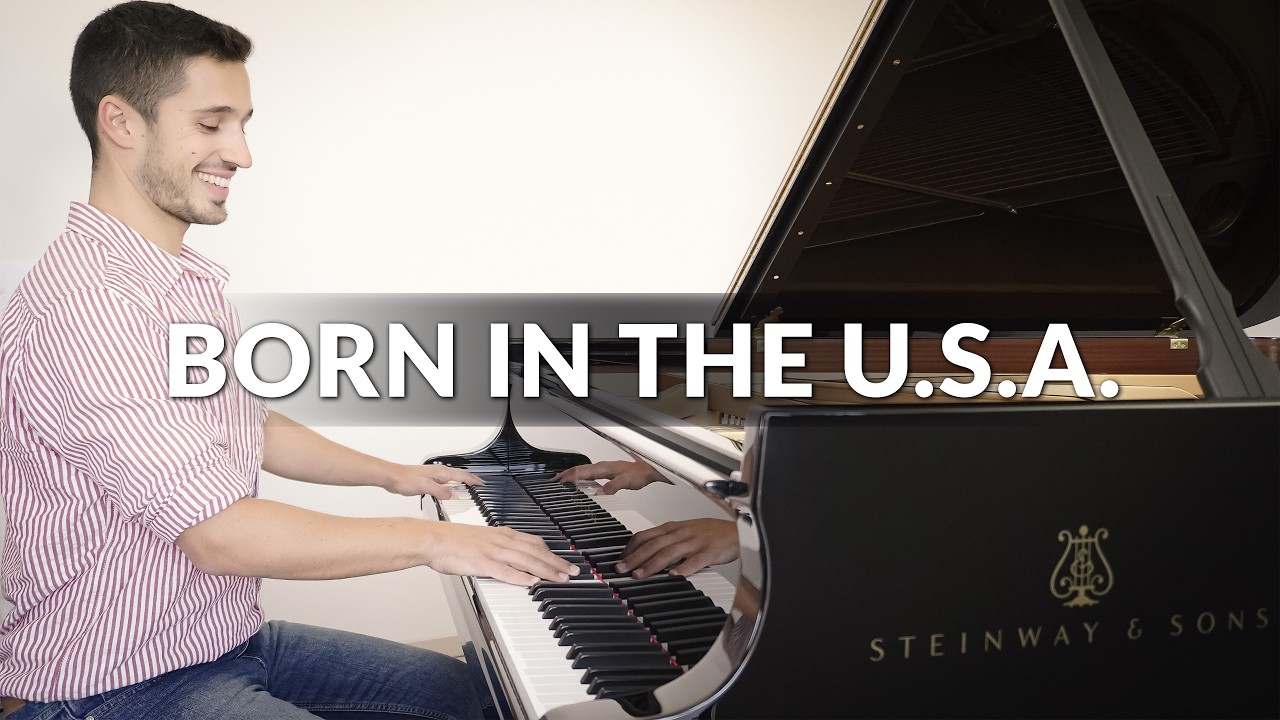 Born In The U.S.A. - Bruce Springsteen | Piano Cover + Sheet Music