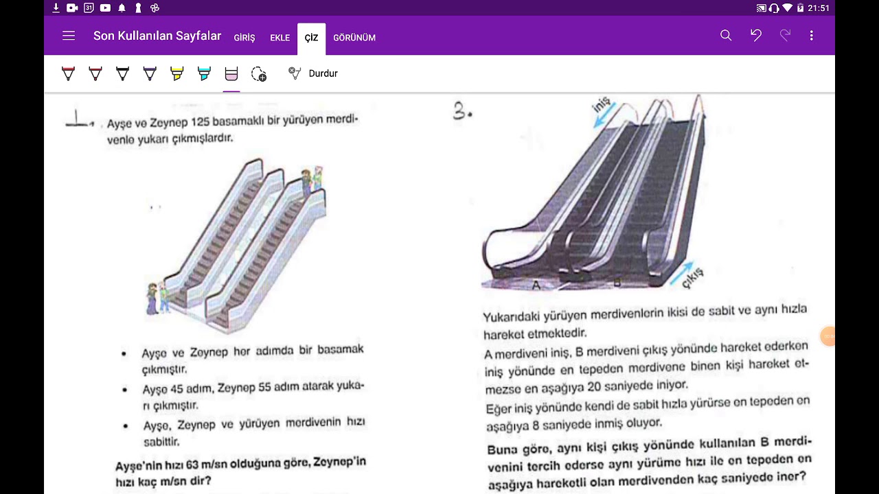YÜRÜYEN MERDİVEN PROBLEMLERİ   3