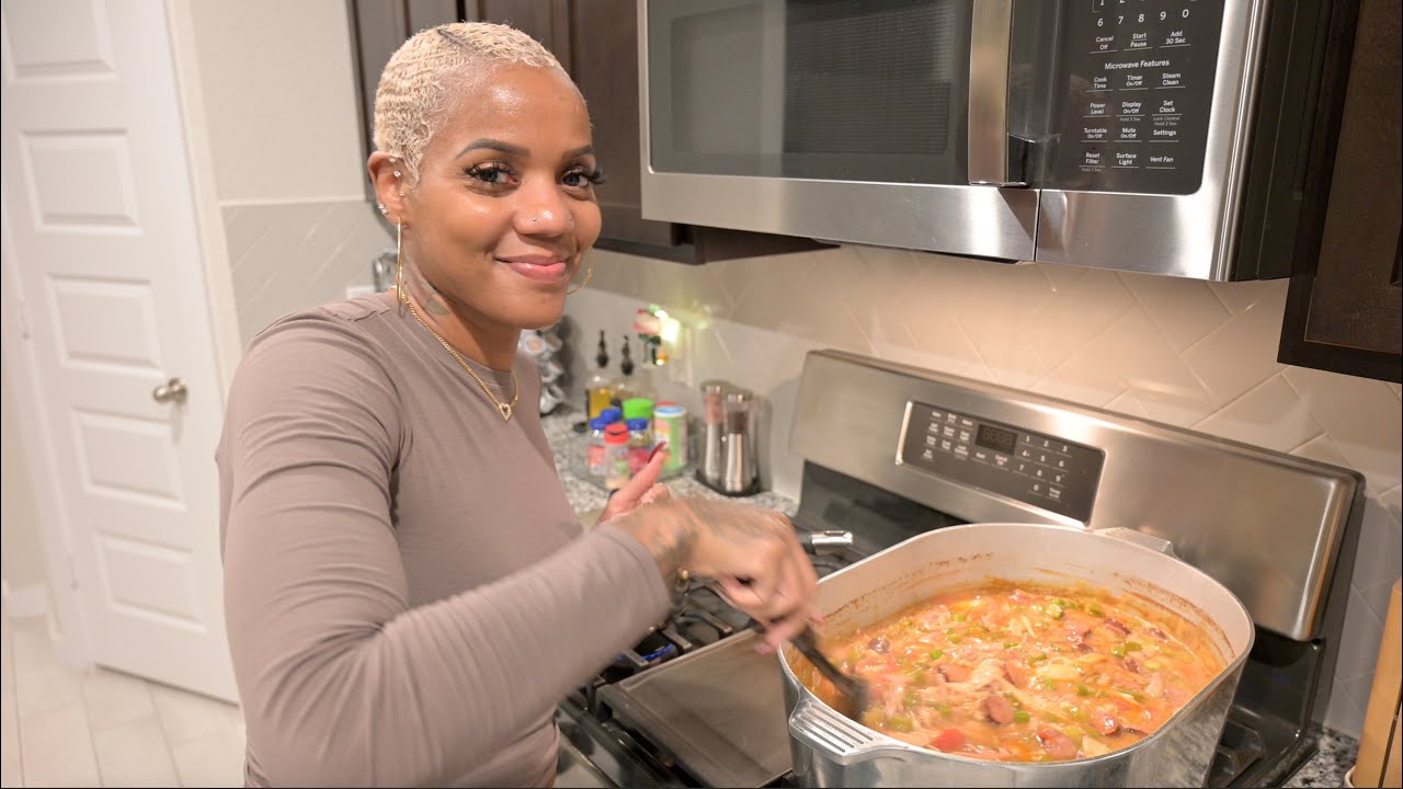 Christmas Eve Dinner | Chicken & Sausage Gumbo