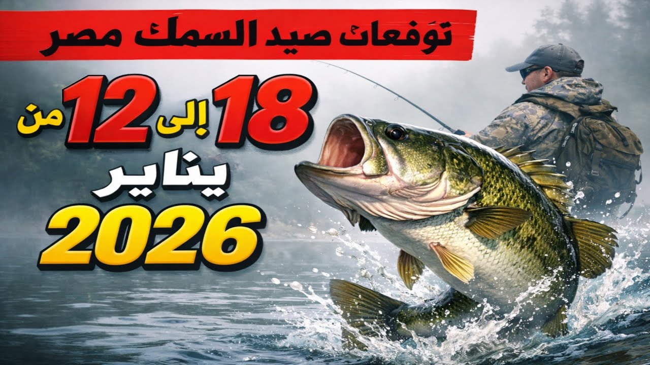 توقعات الصيد في الغردقة من 12 إلى 18 يناير 2026: جهزوا القصبات، الأسبوع ده استثنائي!