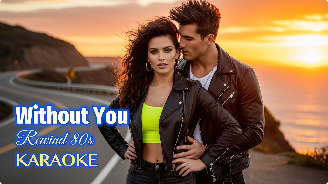 KARAOKE | 💔 Without You | The Ultimate 80s Power Ballad of Heartbreak & Hope 🎤🎸