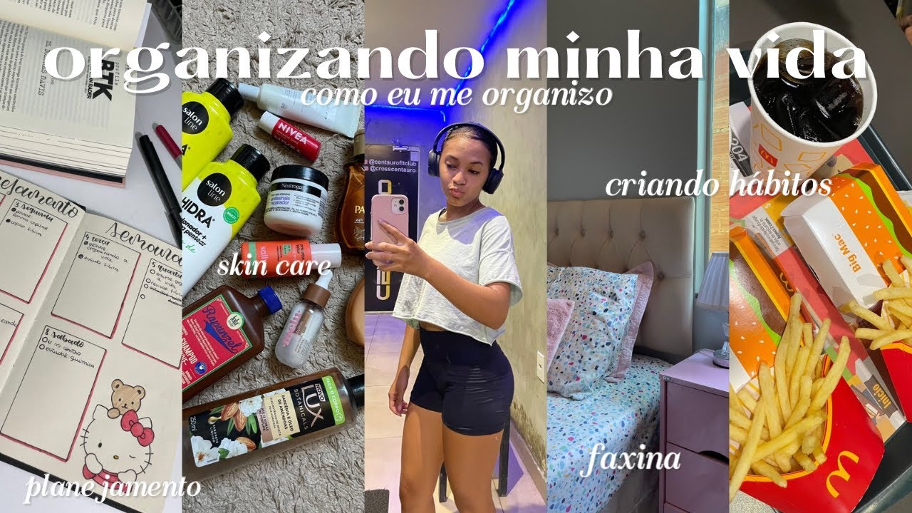 organizando minha vida 🎯 | como eu me organizo