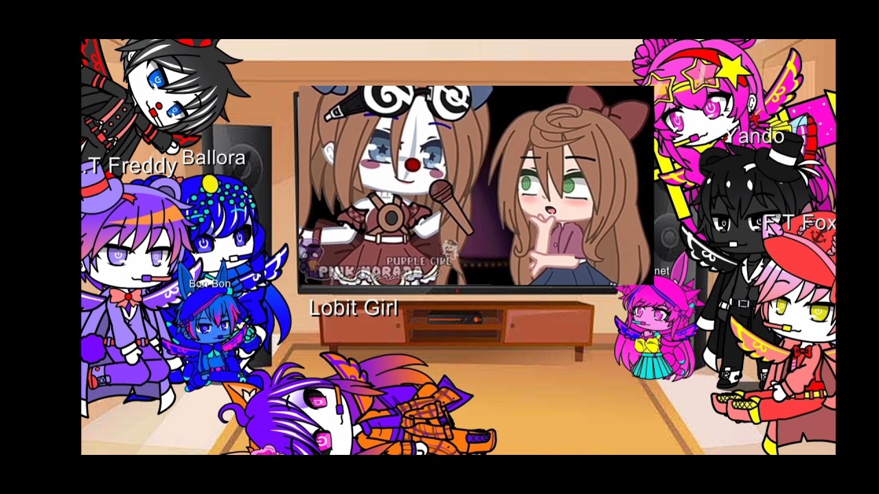 SL React to Elizabeth Afton Memes (Gacha club) 💖