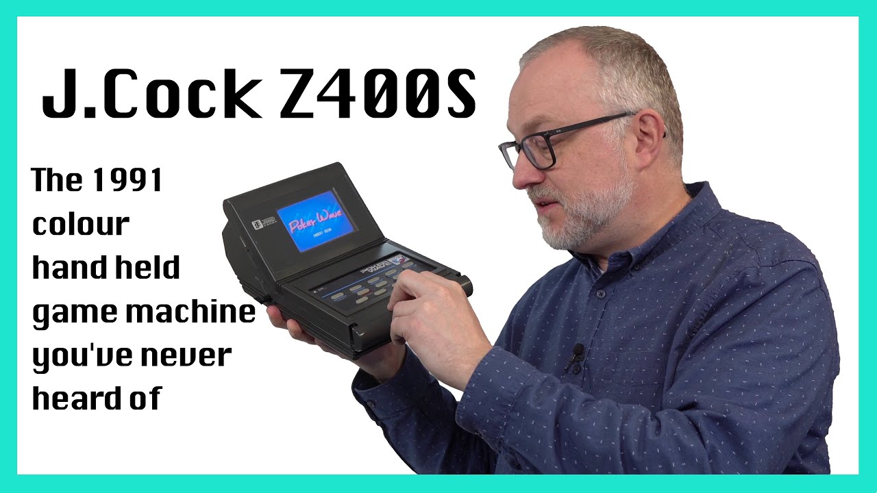 Obscure 1991 hand held game machine - The J.Cock Z400S