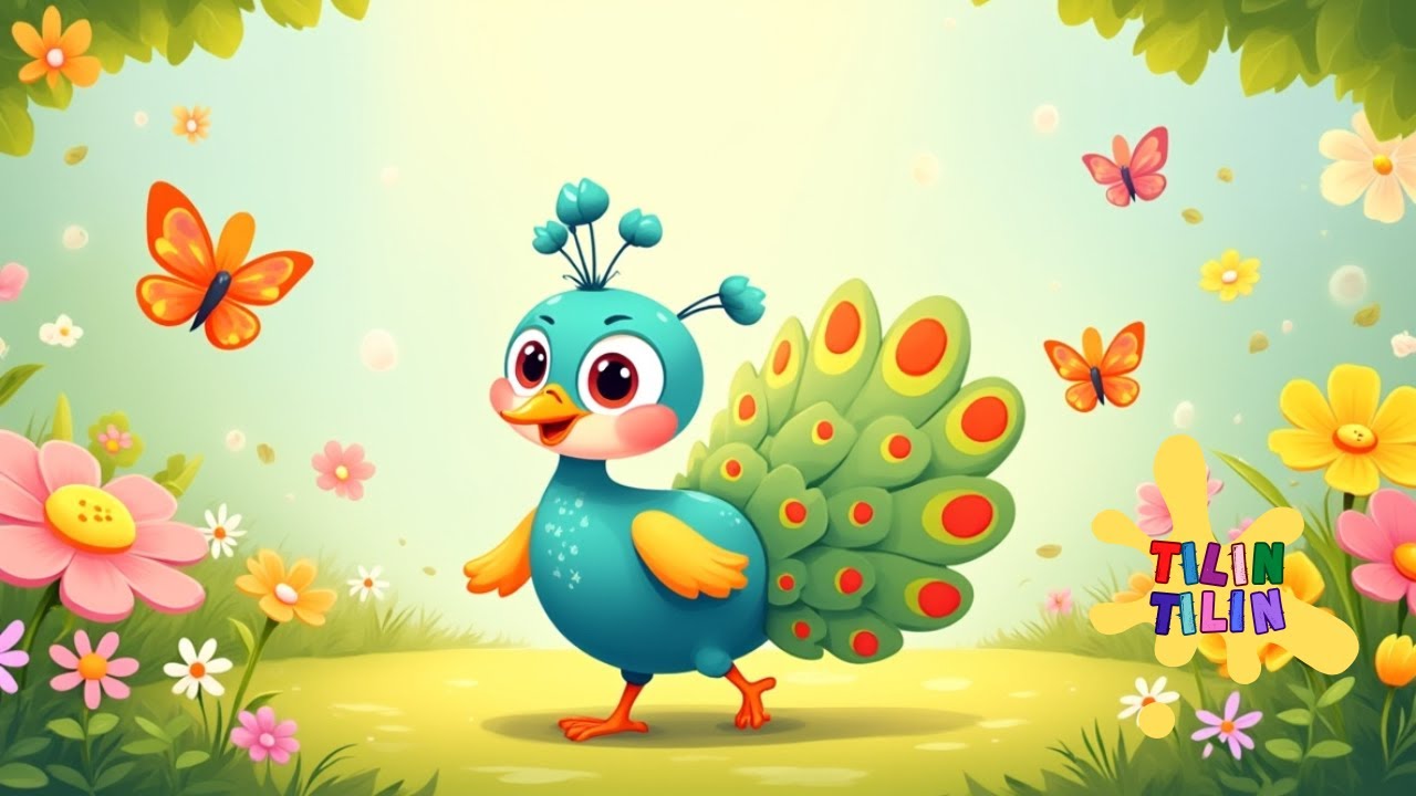 Música Infantil Divertida | Pavão Colorido 🌈 Canções Infantis