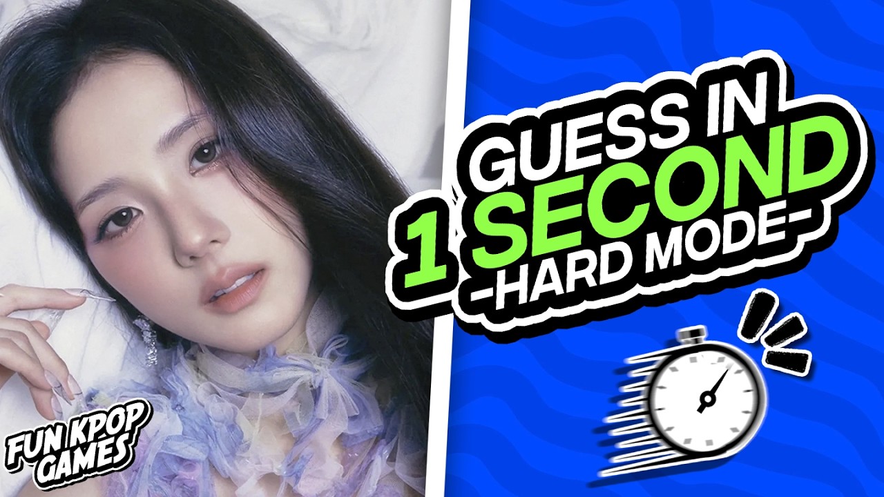 ⭐️GUESS THE KPOP SONG IN 1 SECOND [EXTREME MODE] - FUN KPOP GAMES 2025