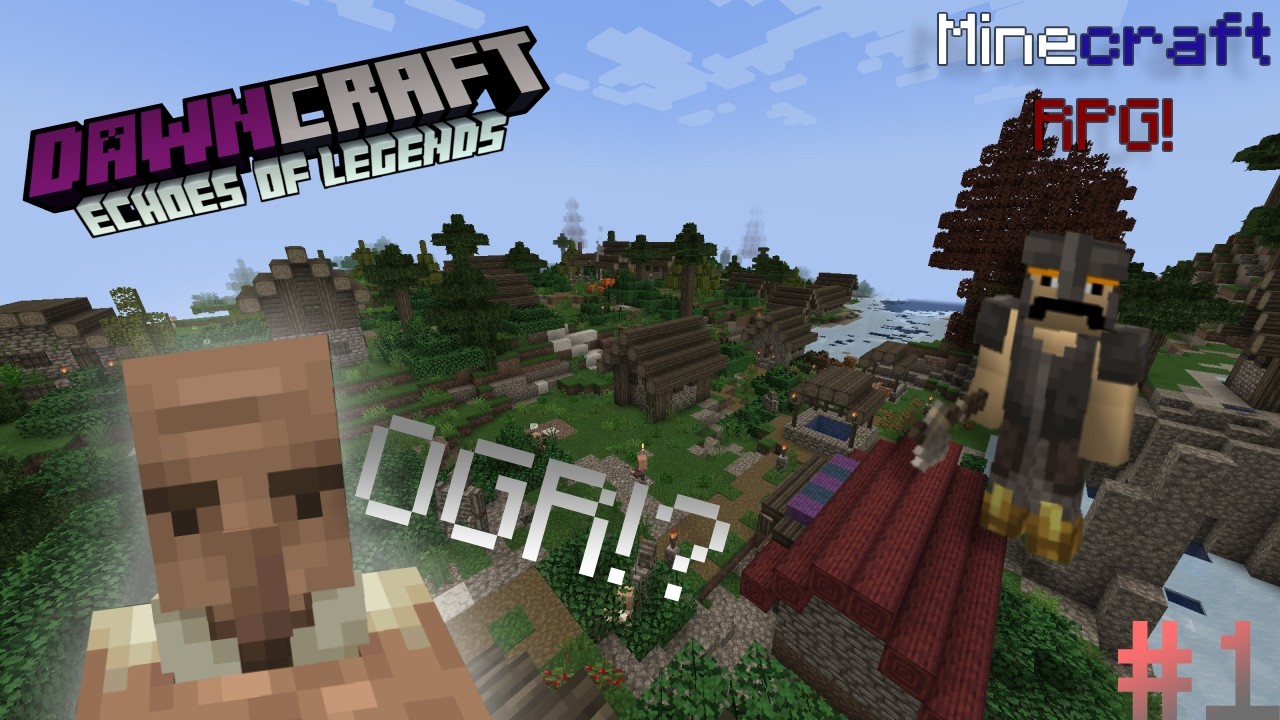 Minecraft RPG, który mnie zaskoczył | DawnCraft #1