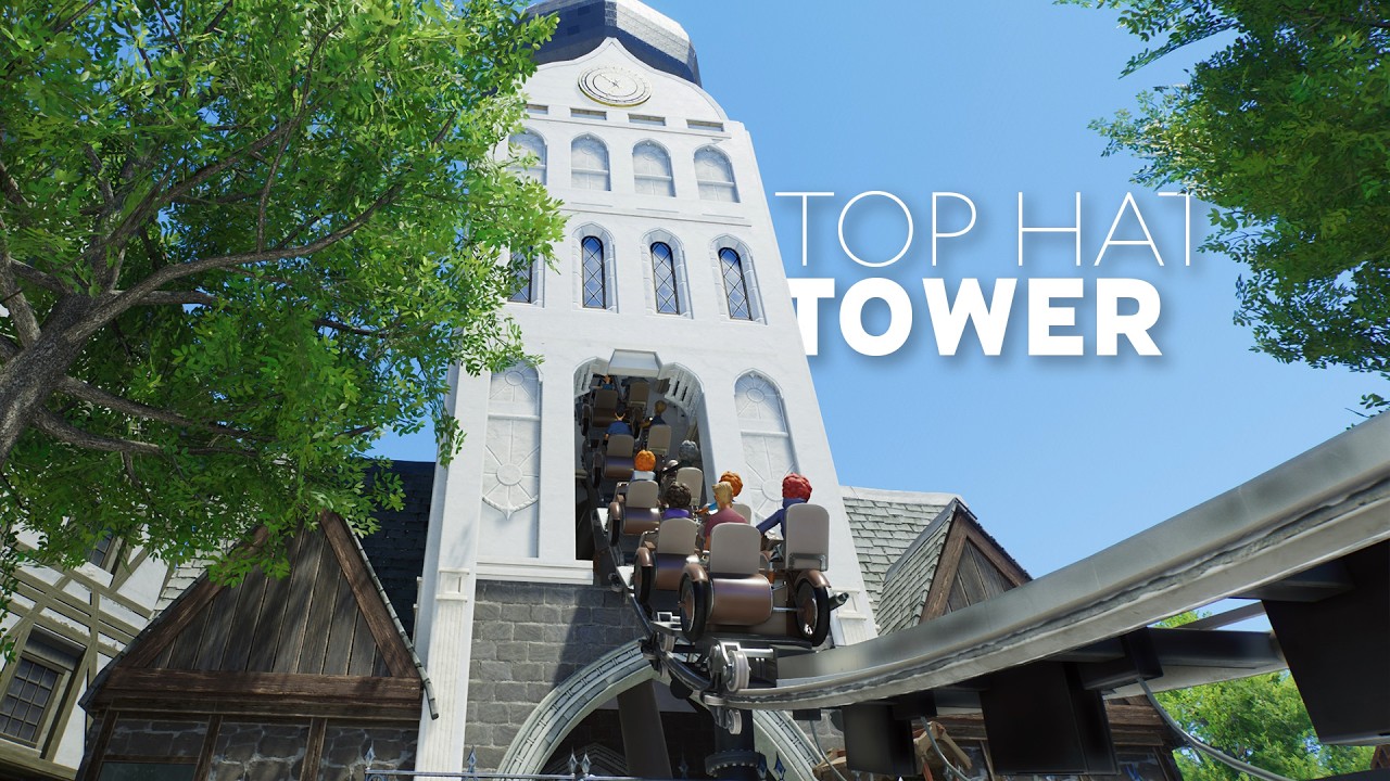 Creating A TOP HAT Tower for our Launchcoaster