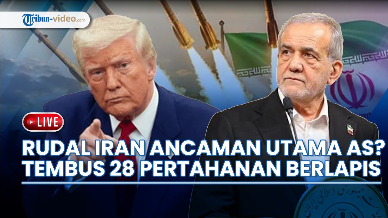 🔴 Rudal Iran Ancaman Utama Pasukan Trump? Bisa Tembus 28 Pertahan Berlapis yang Dipasang AS-Israel