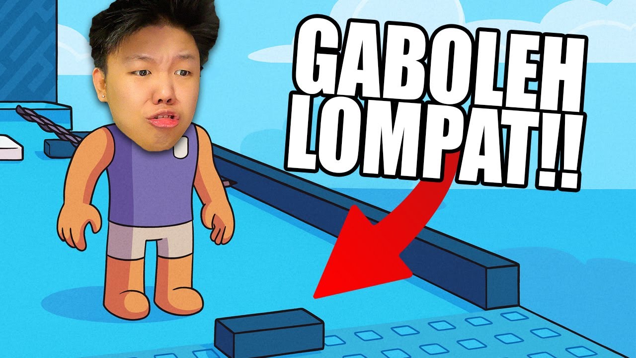 AKU MAIN ROBLOX OBBY TAPI KITA GABOLEH LOMPAT!! 😯