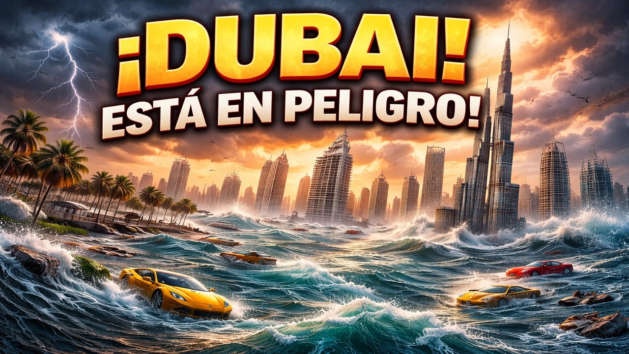 Dubai podria quedar bajo el agua