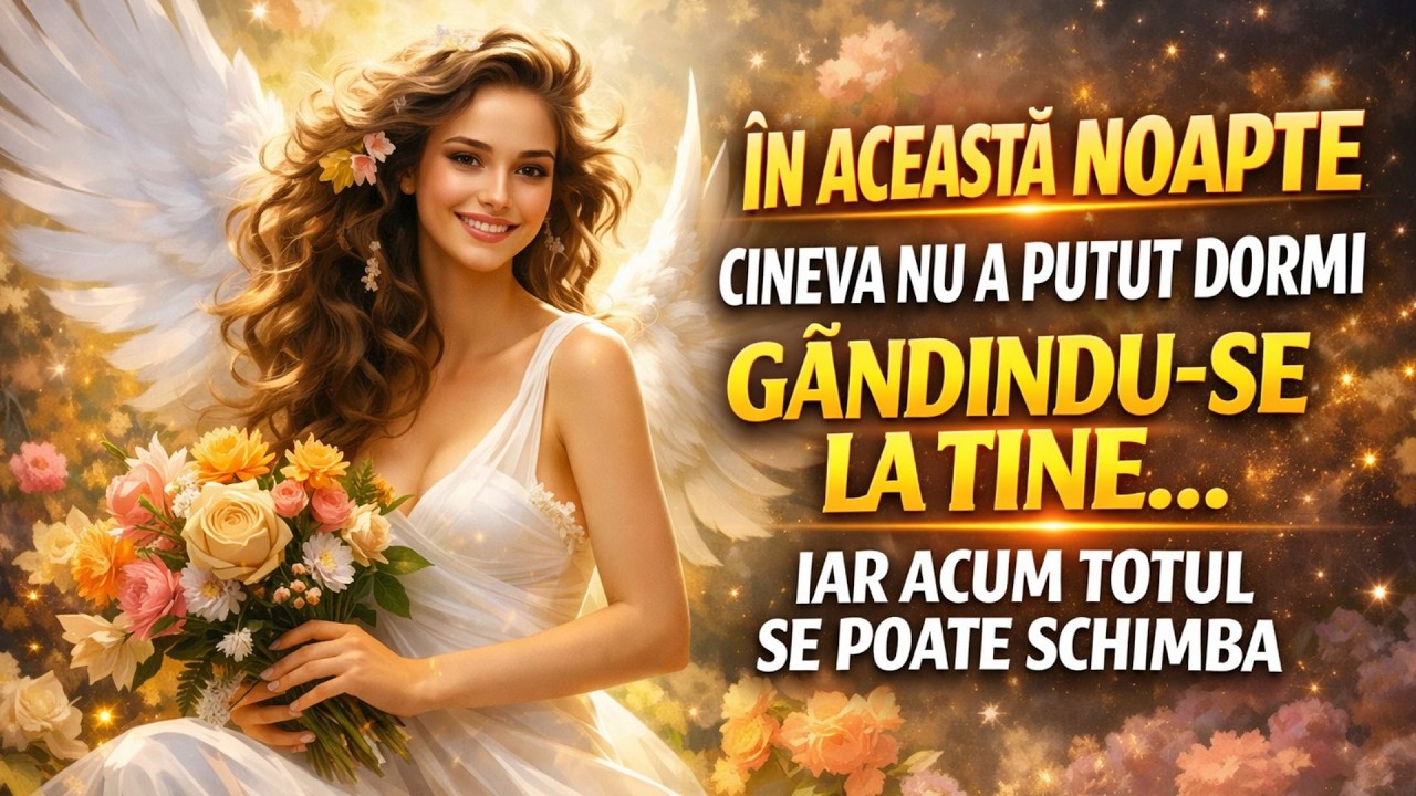 ÎN ACEASTĂ NOAPTE CINEVA NU A PUTUT DORMI GÂNDINDU-SE LA TINE, IAR ACUM TOTUL SE POATE SCHIMBA
