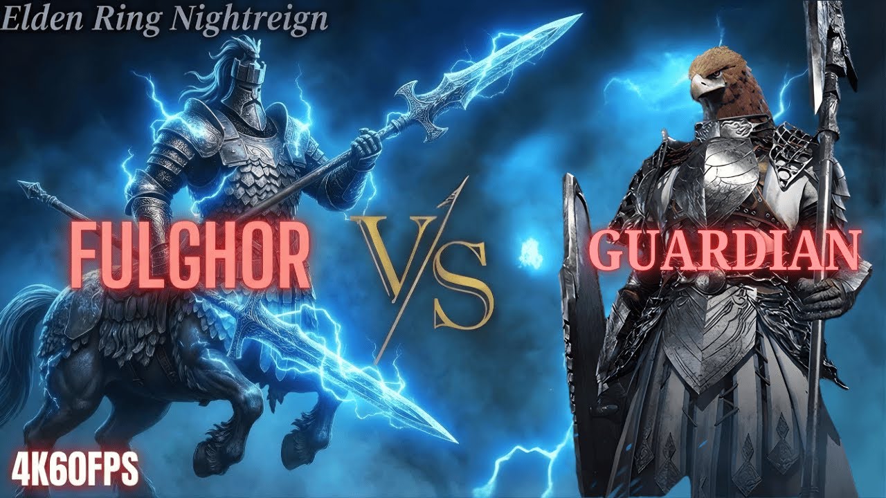 Guardian vs. Fulghor | Elden Ring Nightreign | Boss Battle | No Commentary 4K