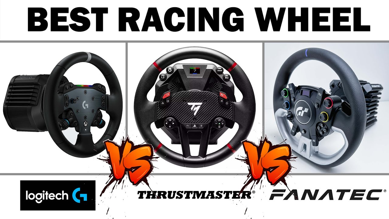 Logitech RS50 vs Fanatec GT DD Pro vs Thrustmaster T598 - BEST Mid-Range Racing Wheel