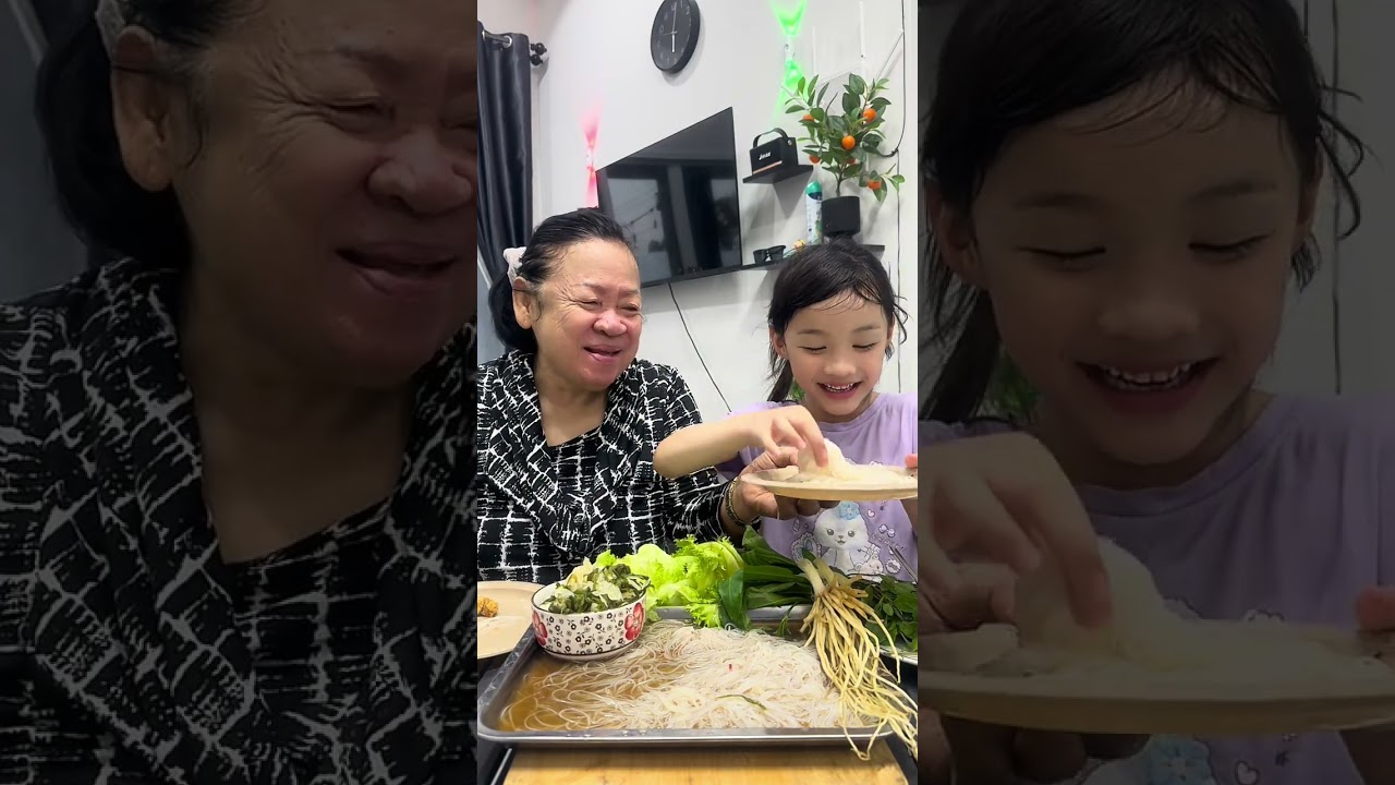 หลานสาวกับคุณย่า พากินข้าวปุ้นซาว #ปังปอนด์Channel