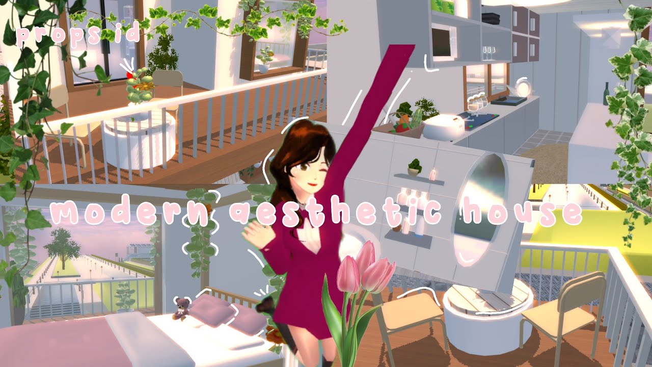 BAGI-BAGI ID SAKURA|Modern aesthetic house |props id|sss🌺||