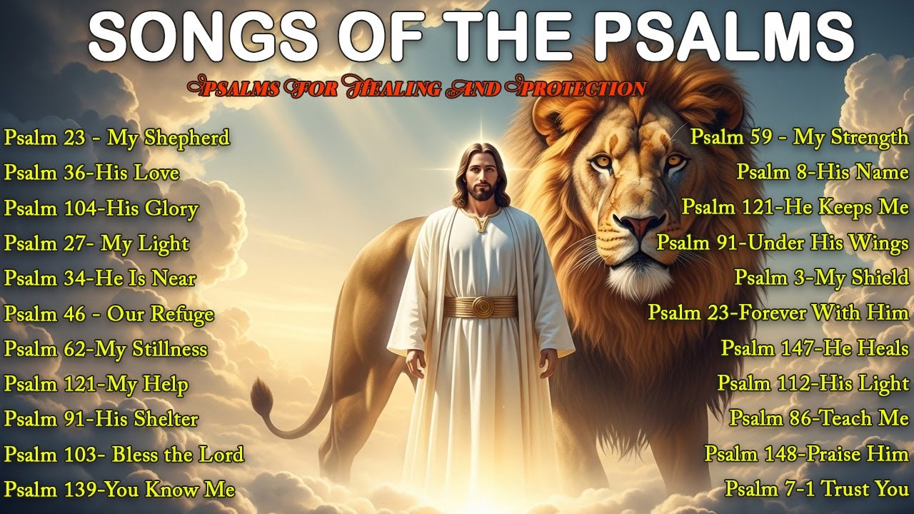 1 Hour of Psalms Music to Soothe the Soul | Peaceful Worship for Rest & Prayer