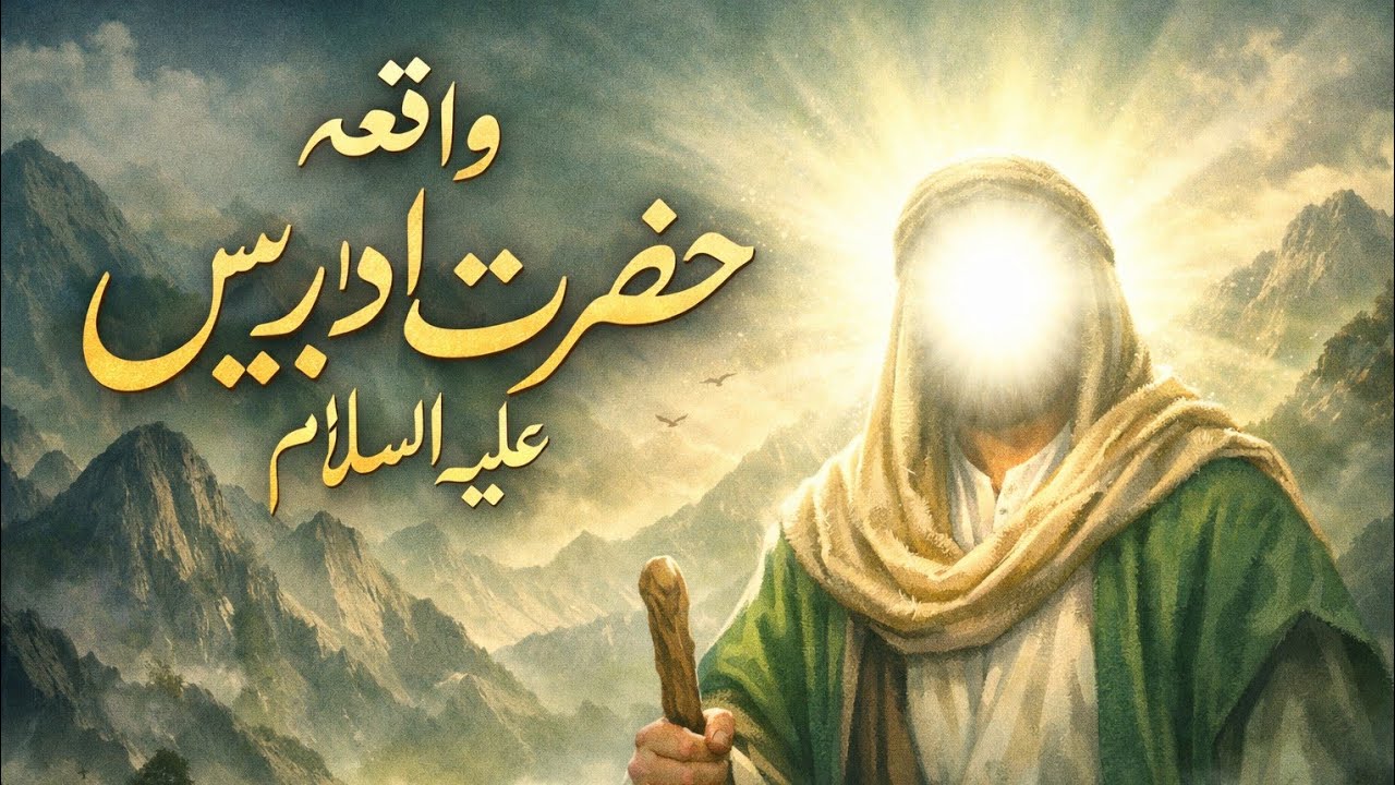 Waqia Hazrat Adrees (a.s) #allah #storytime #islam #islamichistory #facts #waqia #ytstudio #muhammad