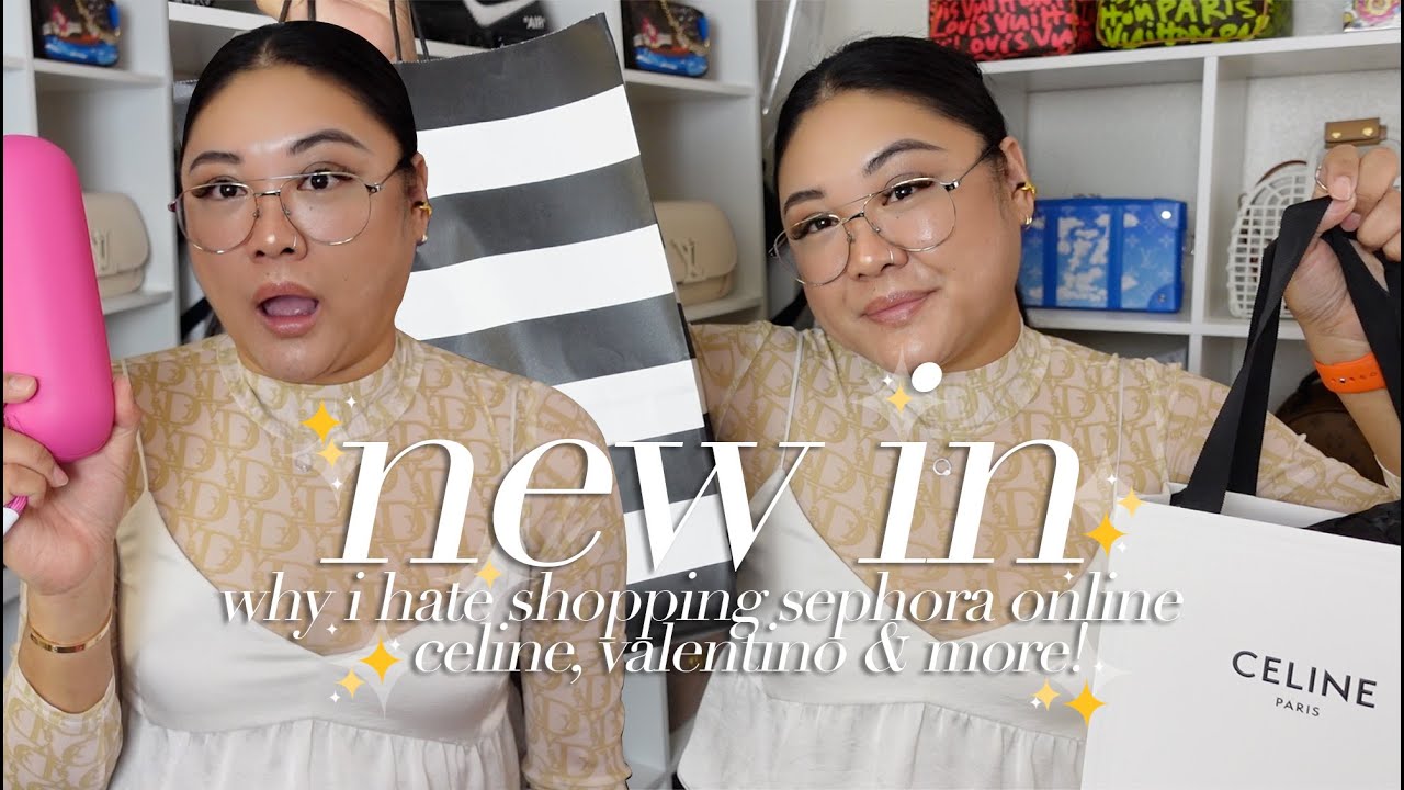 NEW IN! CELINE, VALENTINO & MORE & WHY I HATE SHOPPING SEPHORA ONLINE |  RICHELLE - THE ELLEST CLTV