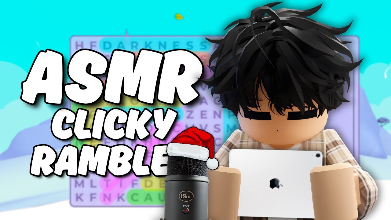 Roblox ASMR ~ прерывистые бормотания и звуки рта (без рекламы в середине ролика)