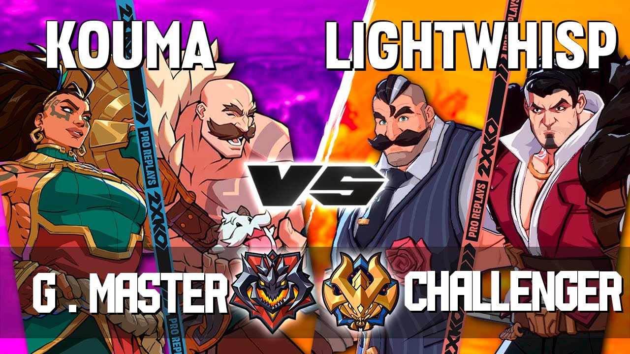 2XKO ▰ KOUMA KISHIMA (Braum-Illaoi) vs LIGHTWHISP (Darius-Braum) ▰ 2XKO Pro level replays
