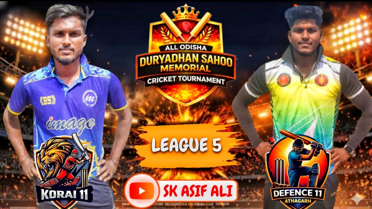 🔴LIVE🏆ALL ODISHA DURYADHAN SAHOO MEMORIAL CRICKET TOURNAMENT ORGANIZED BY.MCC BALIPATNA,JAJPUR