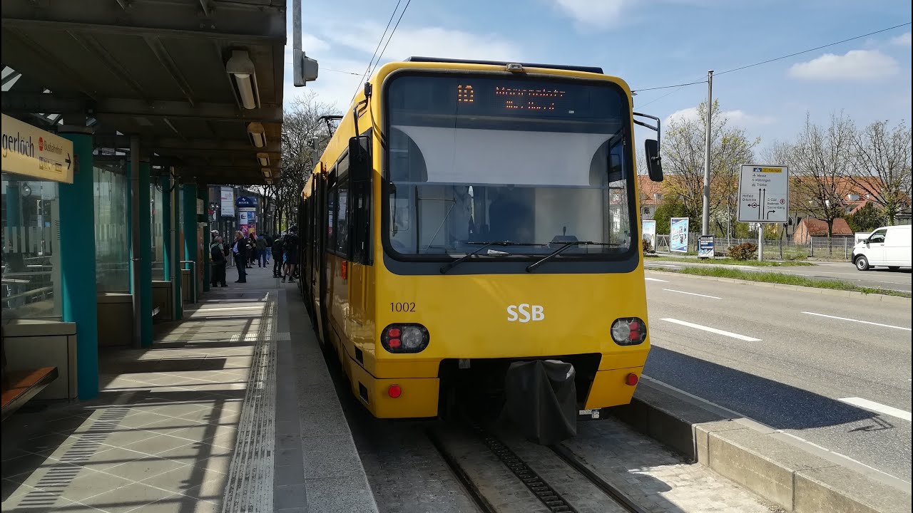 [Cab View] Zahnradbahn Stuttgart (Linie 10) Marienplatz - Degerloch SSB ZT 4