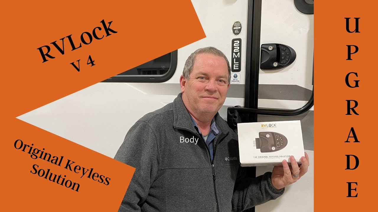 RV Lock  V4 The Original Keyless Door Handle Installation