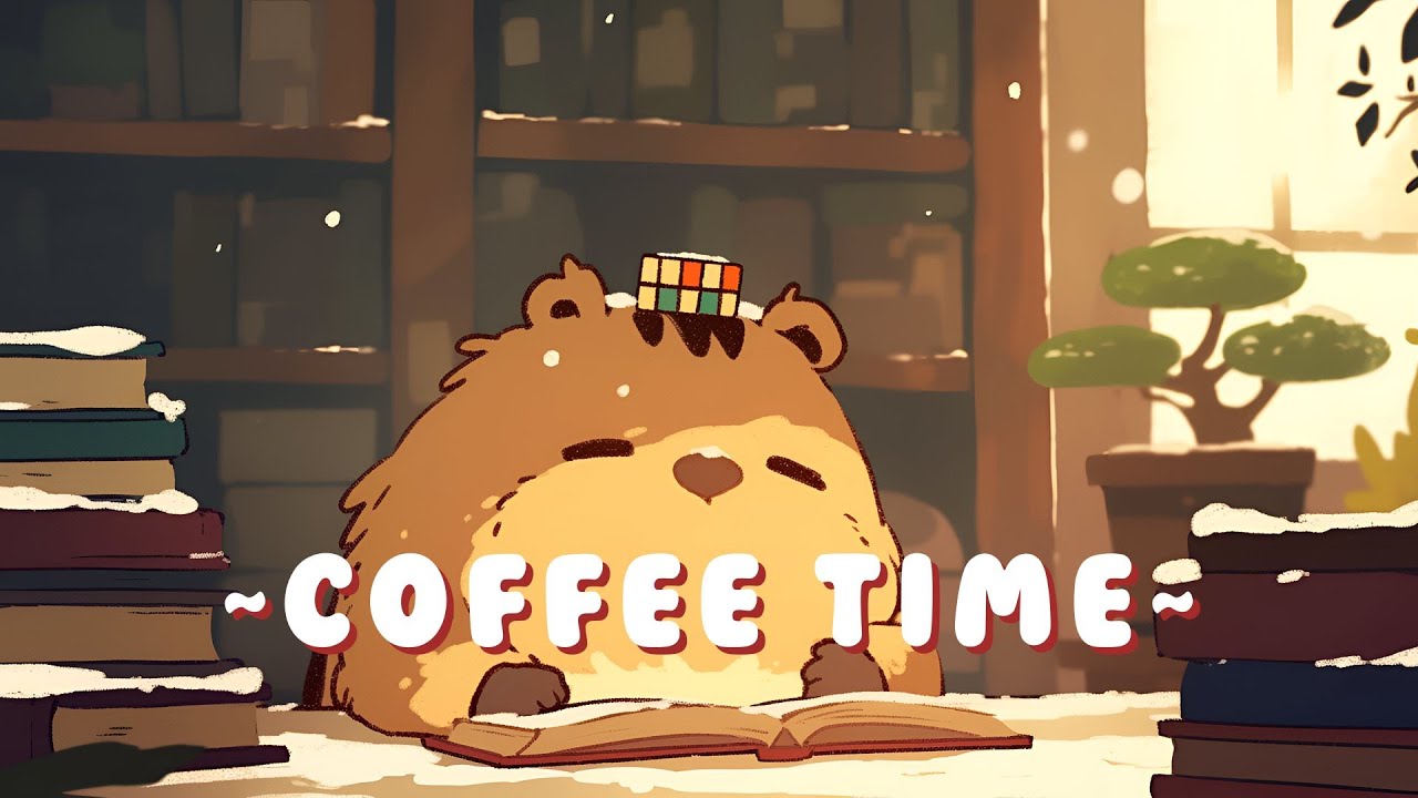Capybara Beats & Lofi - Lofi Hip Hop for Studying ~ Cozy Times ~ 🦫 🎵 🌙 | Focus Helper