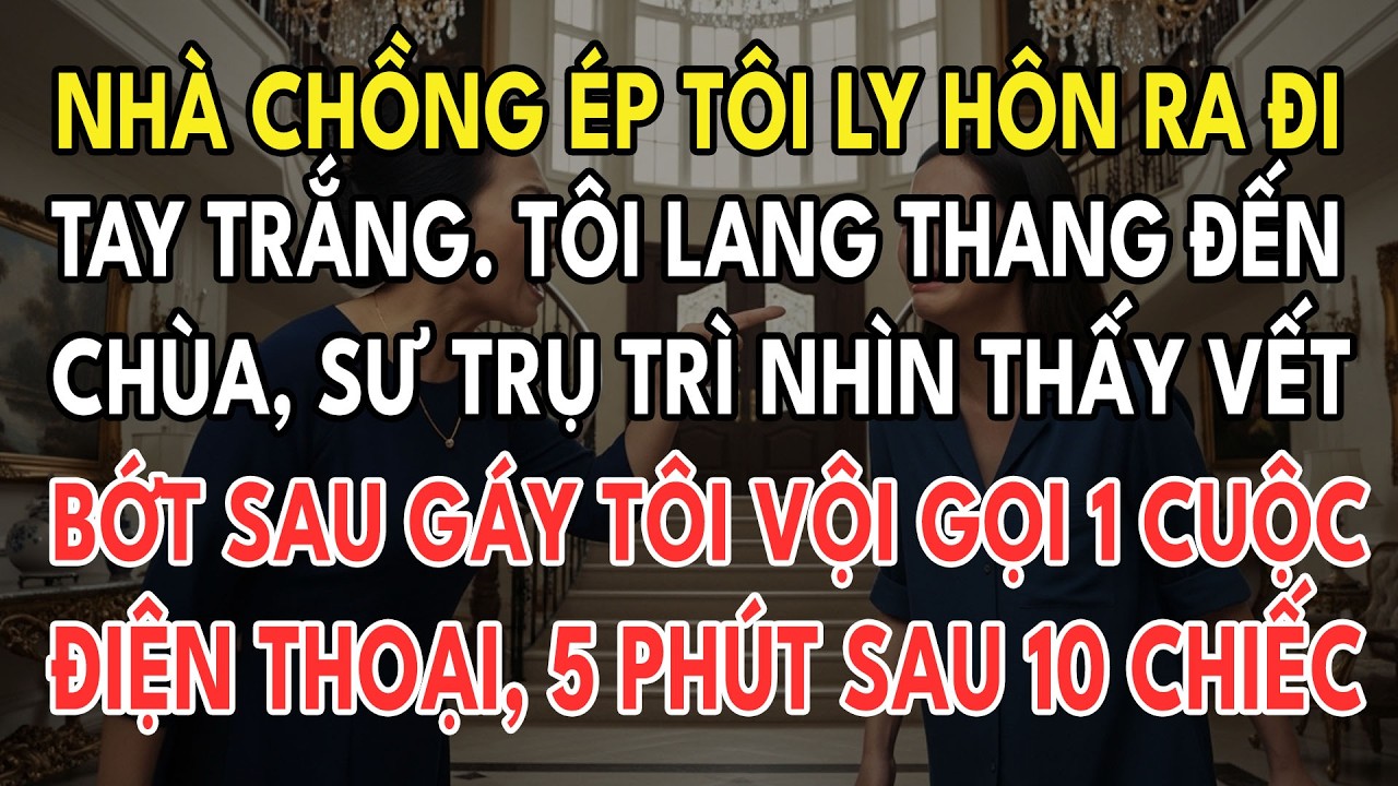 Nhà Chồng Ép Tôi Ly Hôn Tay Trắng, Ngày Ra Mắt Sản Phẩm Tôi Dẫn Luật Sư Đến Phong Tỏa Toàn Bộ T