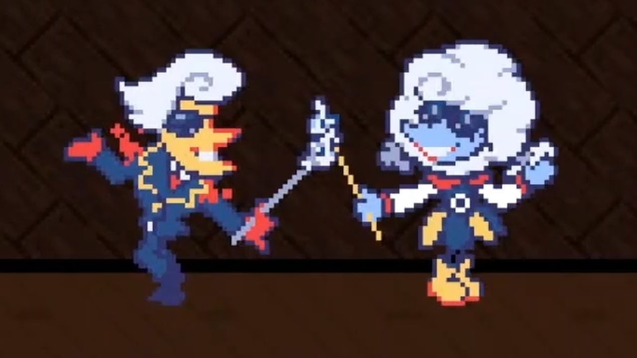 Lanino and Elnina Scenes Deltarune Chapter 3 (Jello fan edit)