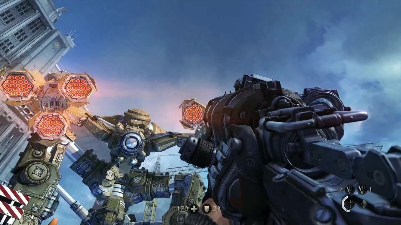 London Monitor Boss Fight | Wolfenstein The New Order