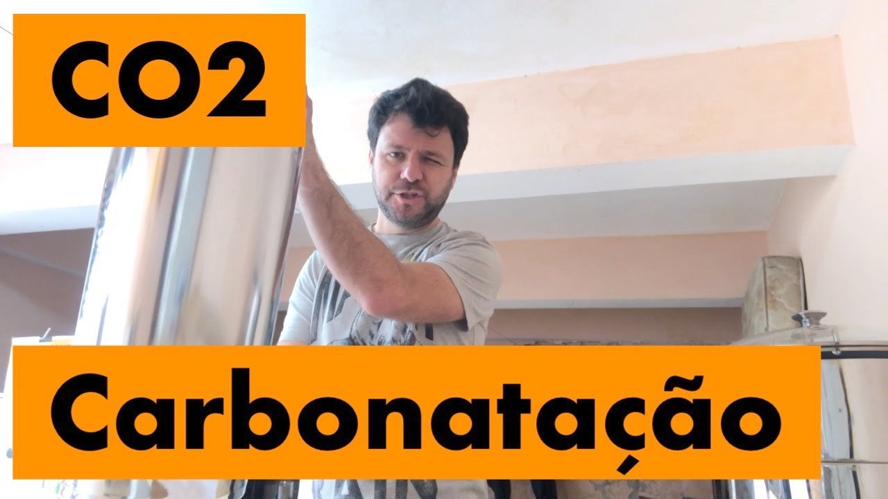 Explicação sobre gases (mais sobre CO2) e teoria de carbonatação forçada, pressão vs volume