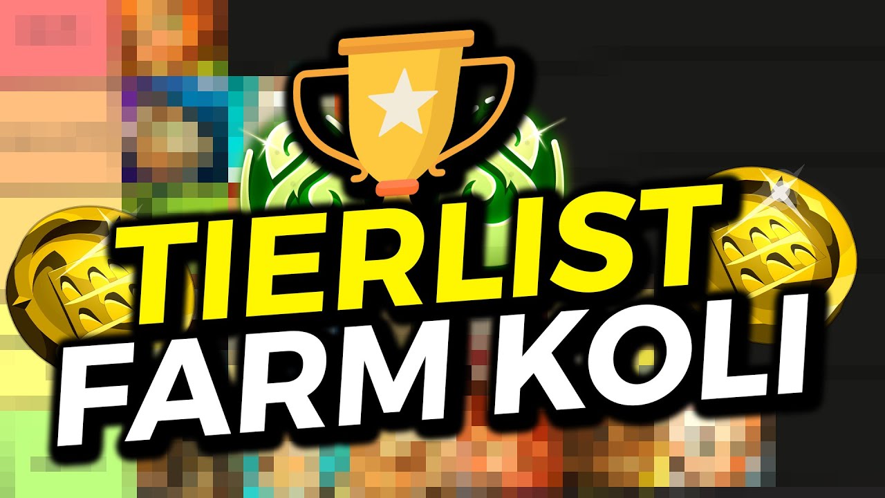 Les MEILLEURES CLASSES pour FARM KOLI sur DOFUS 3 (Tierlist)
