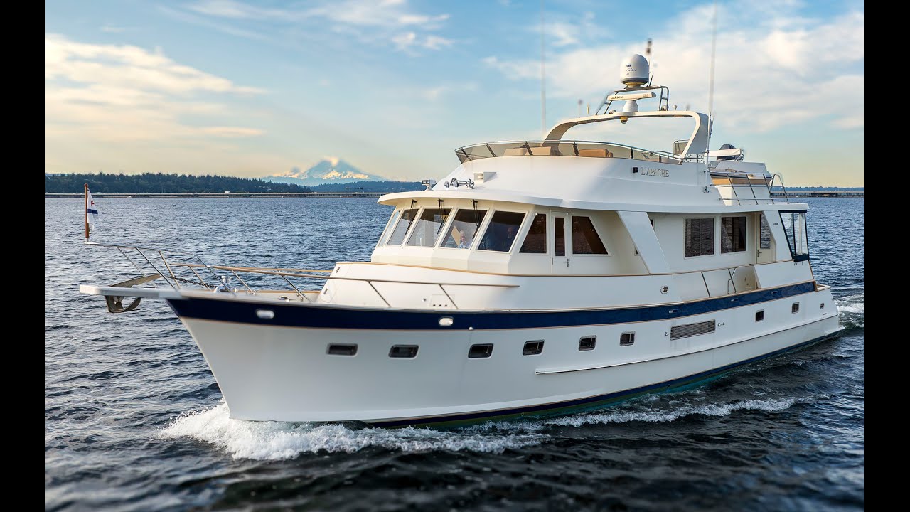 2006 Alaskan 65 Flush Deck Cockpit Motor Yacht Trawler - Offered Exclusively by Irwin Yacht Sales