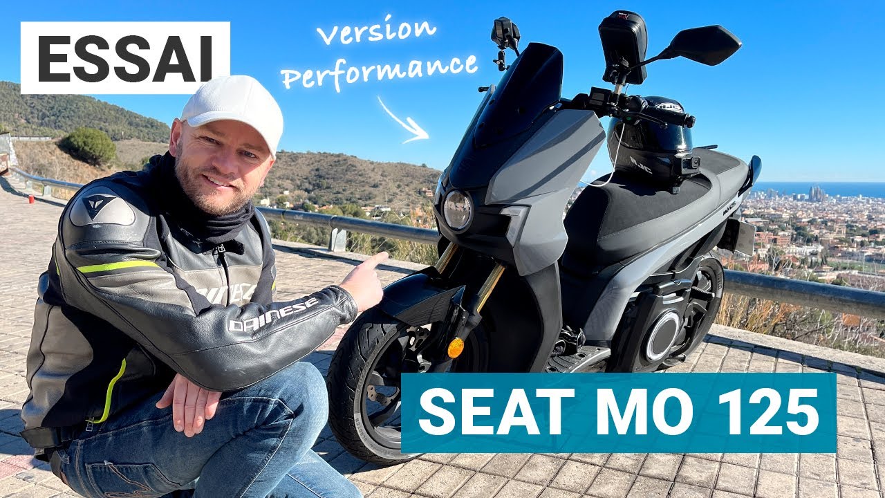Essai Seat MO 125 Performance : un scooter électrique pratique et séduisant !