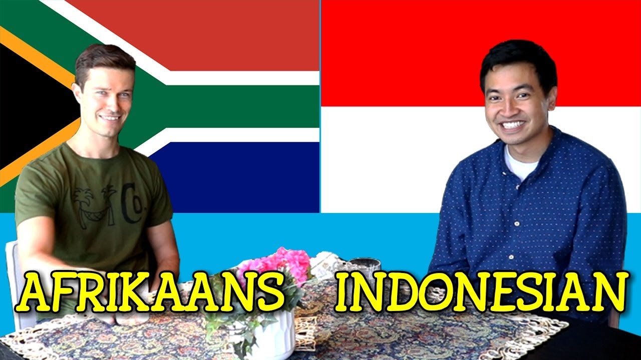 Similarities Between Afrikaans and Indonesian