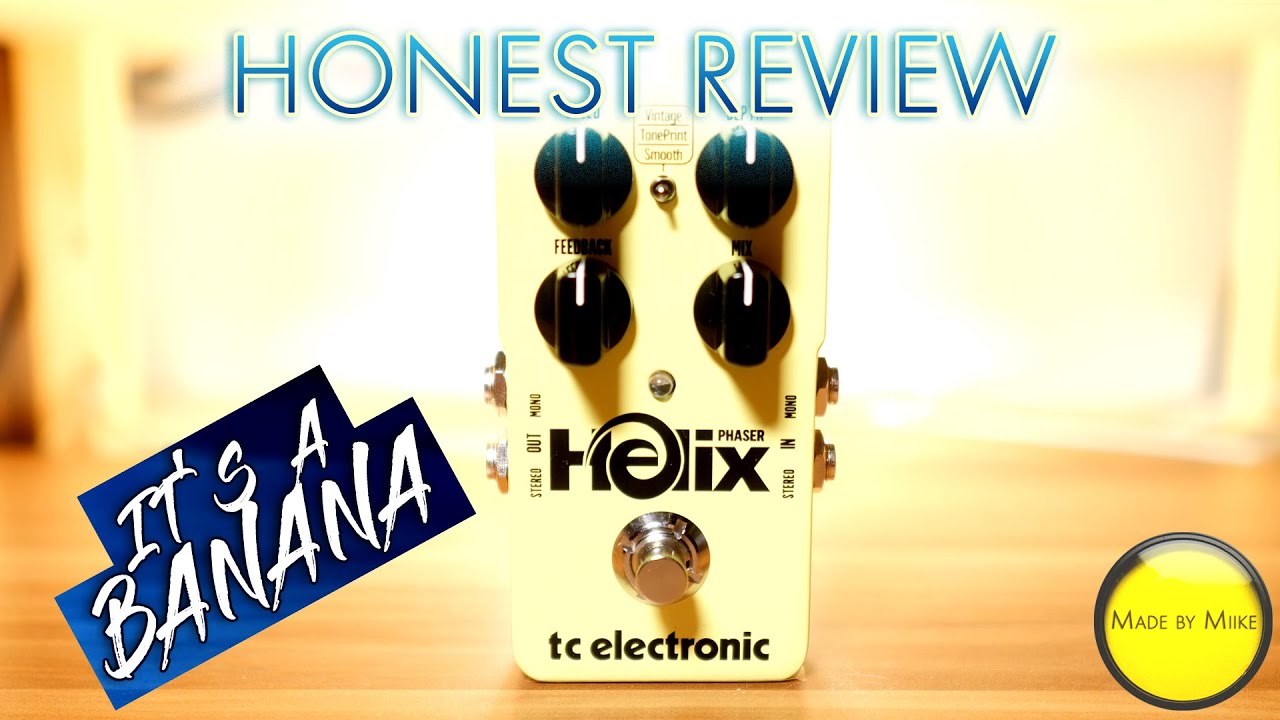Honest Review: TC ELECTRONIC HELIX PHASER (Stereo)