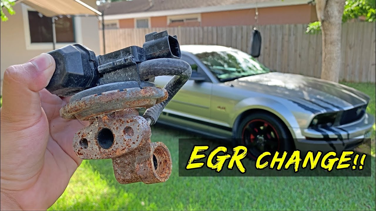 HOW to Change/Replace EGR Valve [Mustang 05-09]