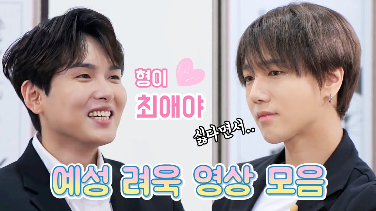 [예성 려욱] 애송이 형을 들었다 놨다 하는 령구 - 2탄 / 슈퍼주니어 / SUPER JUNIOR / RYEOWOOK / YESUNG